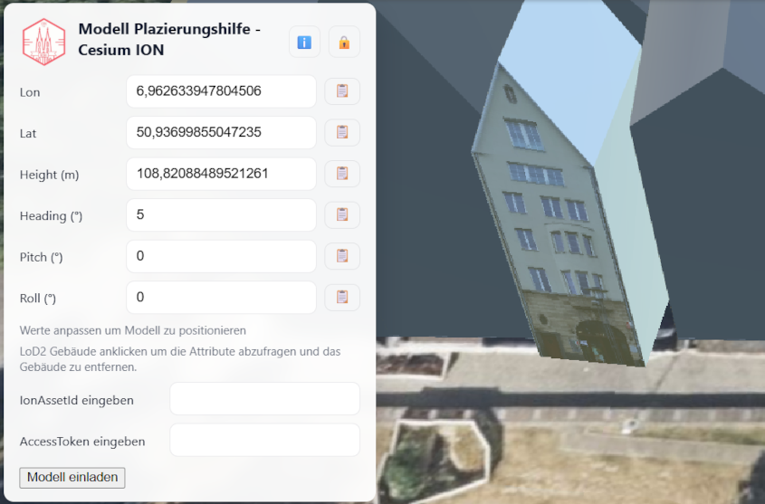 Platzierungshilfe CESIUM ion