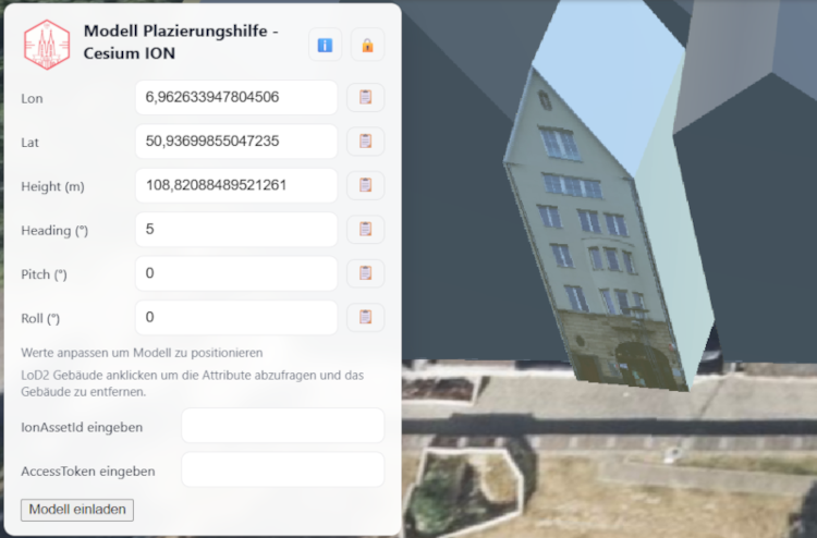 Platzierungshilfe CESIUM ion