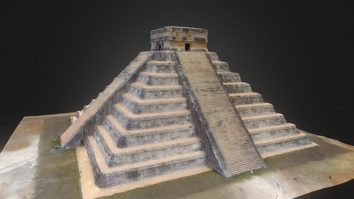 Chichen Itza Pyramid 3D Reconstruction 
